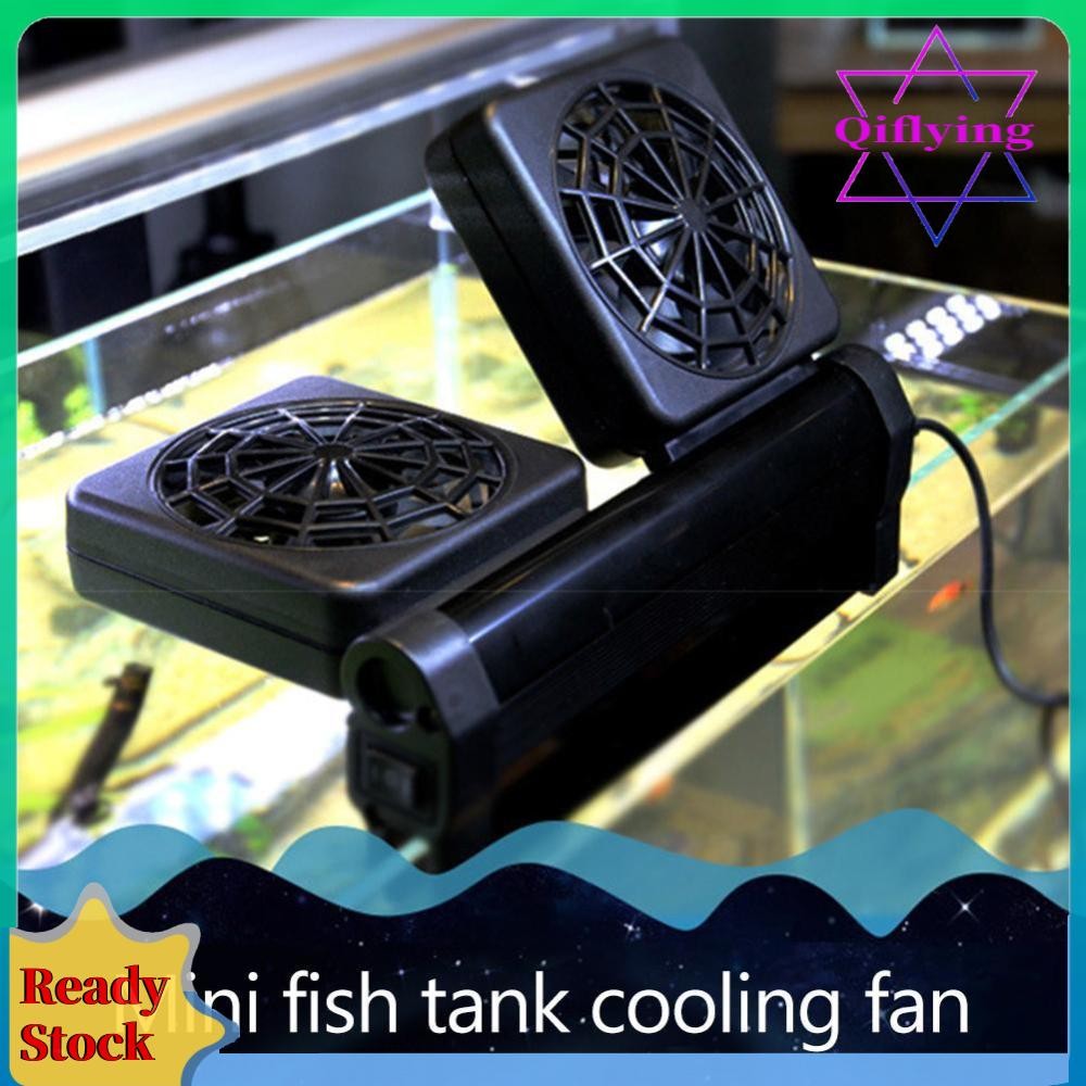พัดลมระบายความร้อนตู้ปลาขนาดเล็กตู้ปลาเสียงรบกวนต่ํา Chiller Marine Pond Cooler