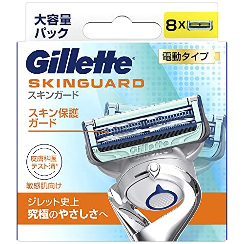 Gillette Skinguard Electric Type Replacement Blades (8 Pieces)- Shipping from Japan -
