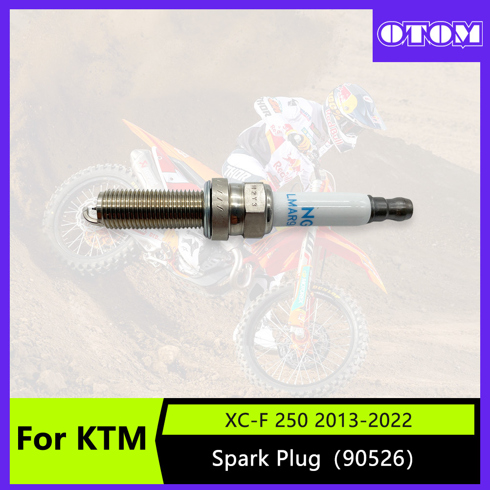 GOTOM 11-25 รถจักรยานยนต์ NGK สถานที่แล้ว Spark Plug LMAR9AI-8D สําหรับ HUSQVARNA TC KTM SXF XC EXC 