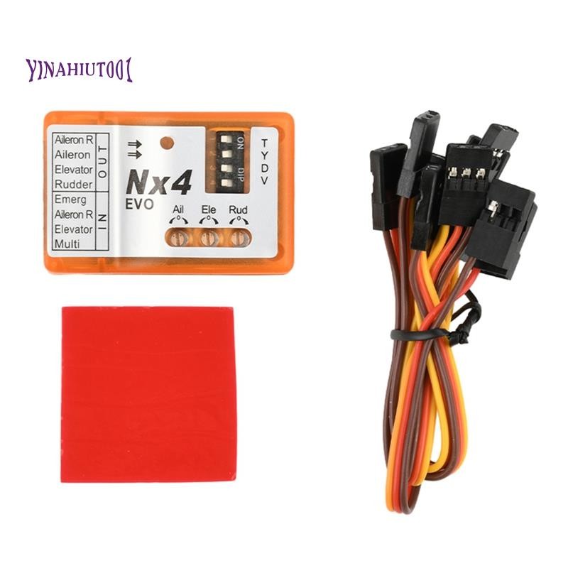 Yinahiut001NX4 PRO/ ตัวควบคุมการบิน 3D Flight Gyroscope Balance สําหรับเครื่องบินคงที่อัตรารองรับ/Ho