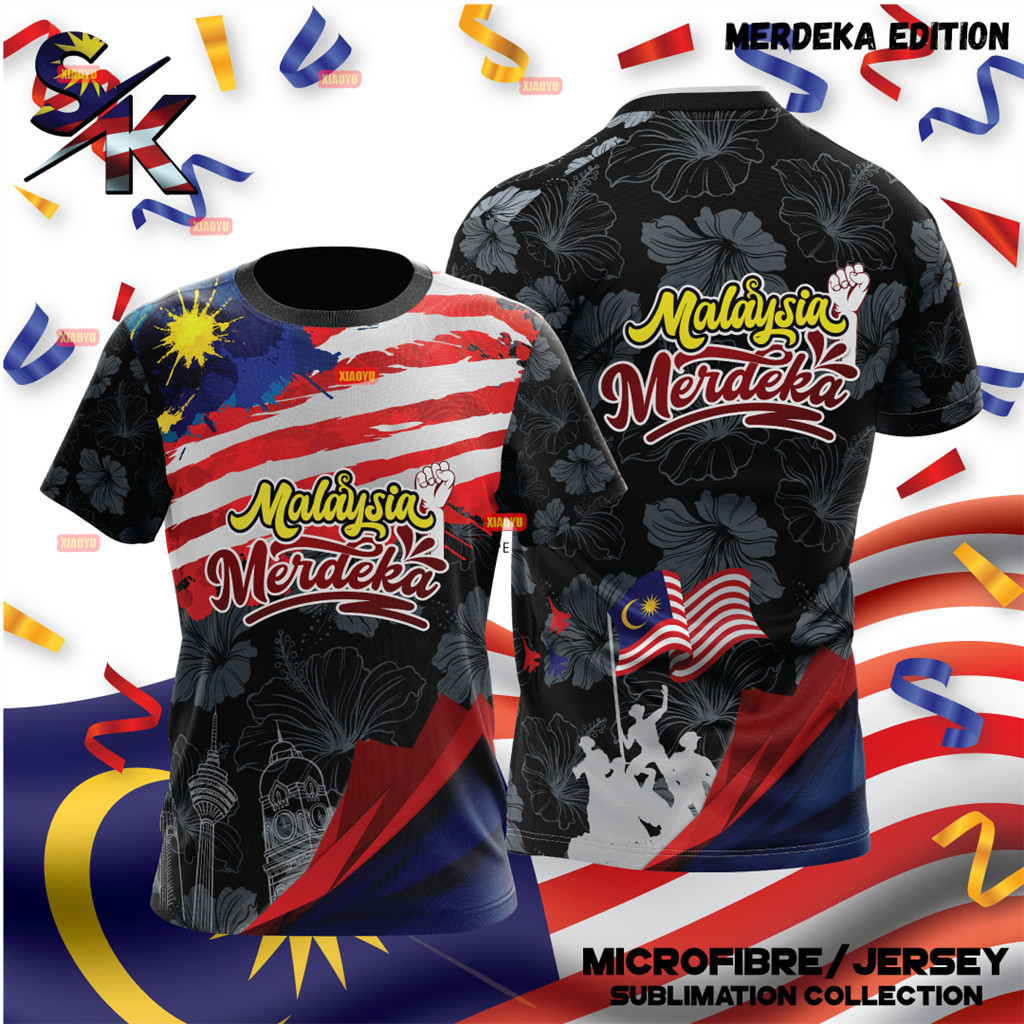 2025 MERDEKA 68 FAMILY DAY T SHIRT T-Shirt THIRT MERDEKA 68 Special Edition ใหม่อิสระ 68 Edition