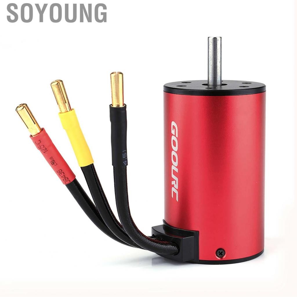 Soyoung Soyoung-th goolrc 3660 3800kv brushless motor 80a ESC คอนโทรลเลอร์ความเร็วอิเล็กทรอนิกส์ 6V/