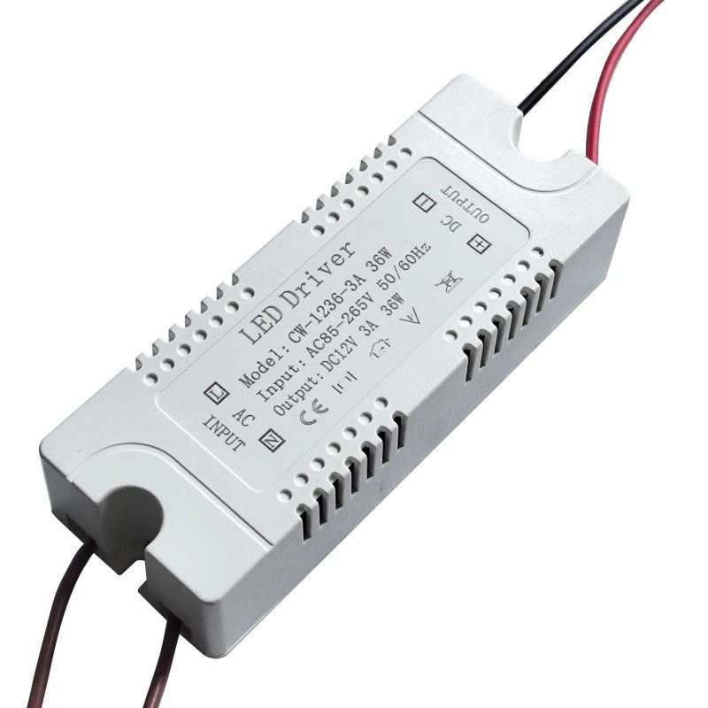 แหล่งจ่ายไฟ LED DC 12V transformer สวิทช์ 1A/2A/3A/5A อะแดปเตอร์ AC110V-220V 12 W/24 W/36 W/60 W สําหรับกล้องวงจรปิดและ LED strip ligh