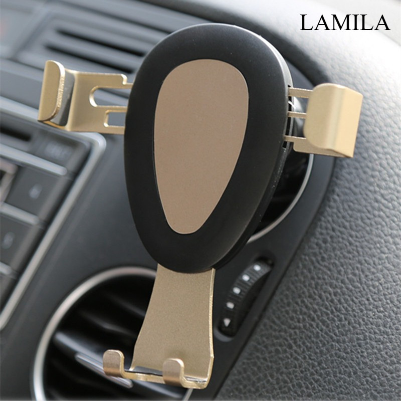 LAMILA แท่นวางมือถือ สําหรับติดช่องแอร์รถยนต์ ที่ยึดโทรศัพท์ในรถ