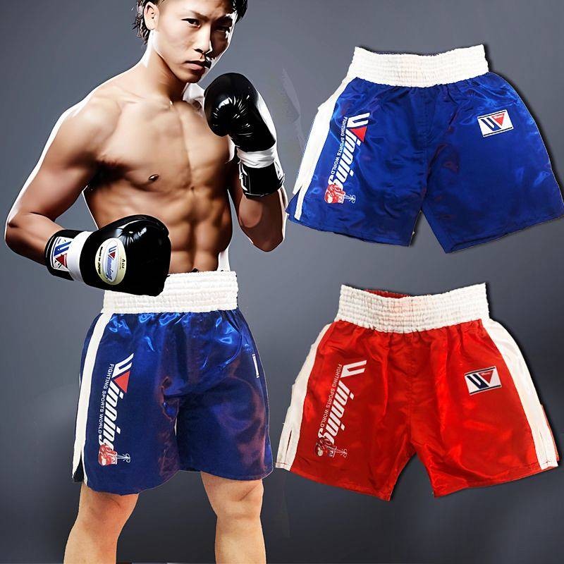 Winning Boxing Shorts Thai Boxing Sanda Training Adult Pants Men and Women Quick-Drying Fighting Pro