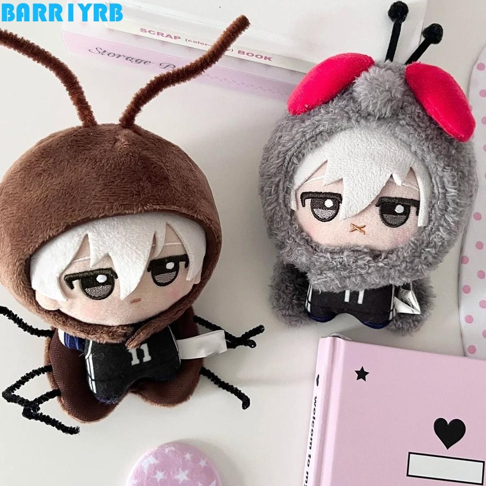 BARR1YRB เสื้อผ้าตุ๊กตาผ้าฝ้าย 10 ซม. ชุดน่ารักสร้างสรรค์ พร้อมอุปกรณ์เสริมตุ๊กตา