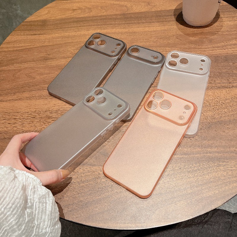 เคส PP แบบแข็งบางพิเศษสําหรับ Iphone 17 Pro Max 17 Air Anti Scratch Matte Frosted PC ฝาหลังสําหรับ Iphone17pro ป้องกันลายนิ้วมือ - รูปที่ 4