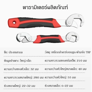ประแจ เบอร์ 6-32 mm. ใช้ ขัน คลายน็อต ประแจเลื่อน สกรู ลูกบล็อค ประแจปากตาย ประแจแหวน ประแจแหวนข้าง KOVEX
