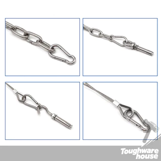ตะขอแขวนของหนัก ชุดห่วงเกี่ยวนิรภัย Carabiner Snap Hook เหมาะกับ ไต่เขา โยคะ ฟิตเนส เหมาะสำหรับกิจกรรมกลางแจ้ง