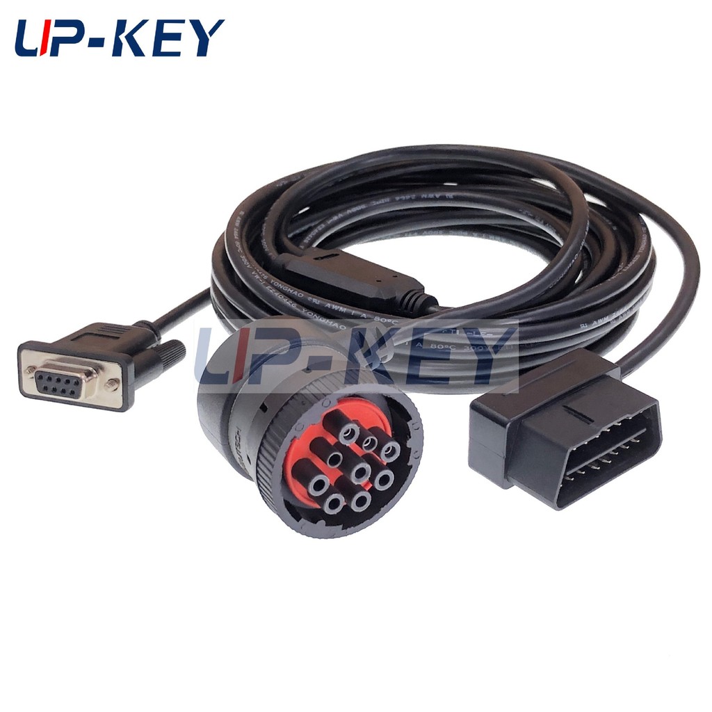 สายเคเบิล OBD J1939 ถึง DB9 สายเคเบิลข้อมูลวินิจฉัย TBOX รถสาย OBD