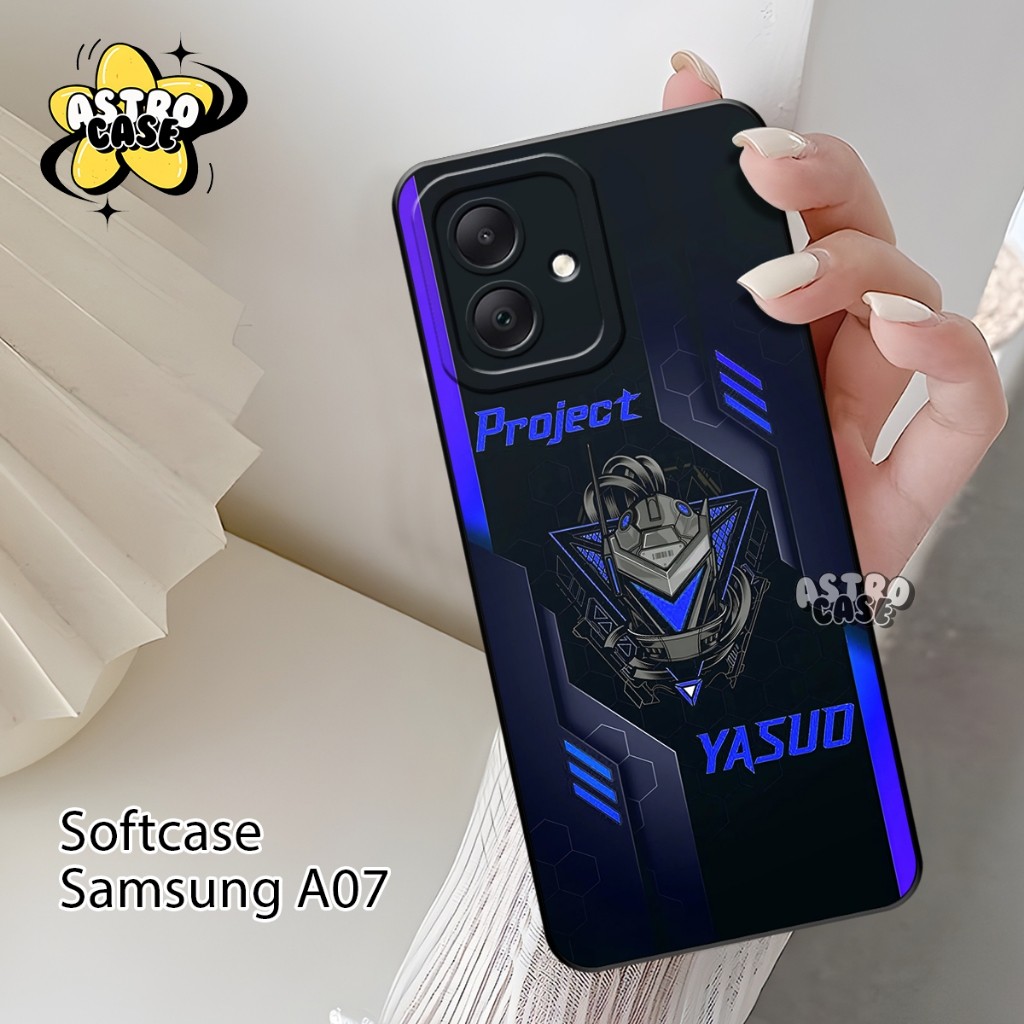 เคส Samsung A07 ล่าสุด 2025 Premium Softcase - Samsung A07 Phone Softcase Geming Motif - เคส Samsung