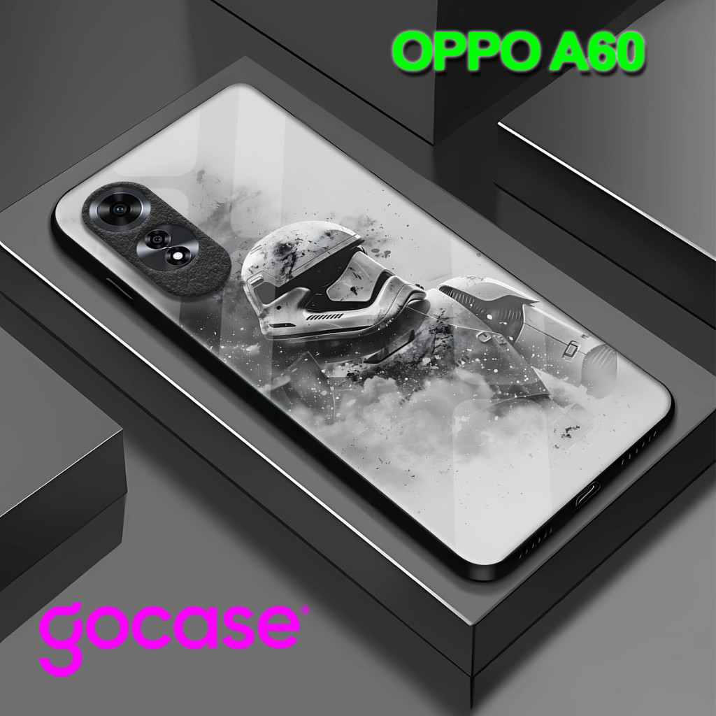 (KL 2) GLOSSY สําหรับ OPPO A60 5G 2024 l อะนิเมะ motif กรณี l บทคัดย่อ l น่ารัก l Gamers l ROG l กรณ