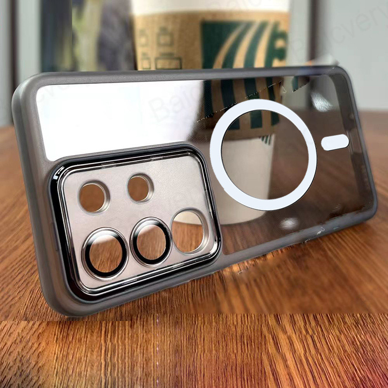 VIVO Y29 4G / T4X 5G / IQOO Z10X 5G / Y300T 5G Casing Phone Case Camera Lens Magnetic Wireless Charg