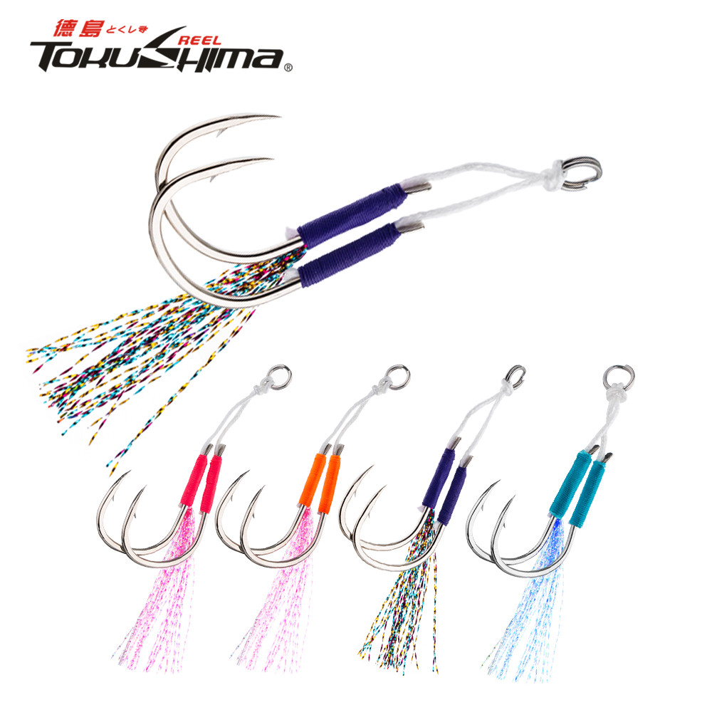 ตะขอตกปลายี่ห้อดี ขนาด 10-20 เหมาะสำหรับการใช้ล่อปลาและ jigging