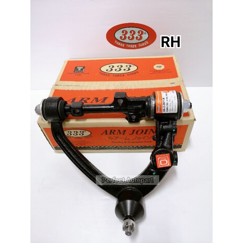 ส่งไว ปีกนกบนพร้อมลูกหมาก+บูชCOMMUTERคอมมูเตอร์KDH222,LH184(LHซ้าย-RHขวา)แบรนด์333แท้(ราคา/ข้าง)