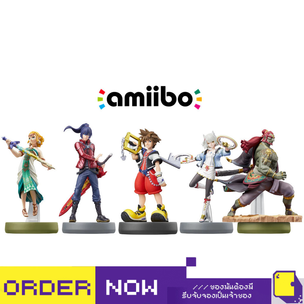 [+..••] พร้อมส่ง | 🗡️▲▲ | AMIIBO ZELDA AND XENOBLADE SERIES FIGURE (Nintendo Switch™ 🎮) | By ClaSsIC