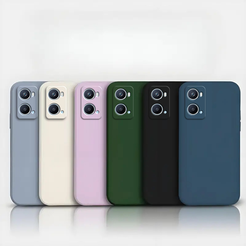 OPPO A96 A76 เคสโทรศัพท์ซิลิโคนสีทึบ YT