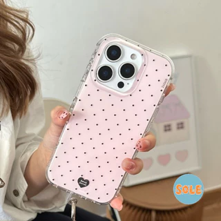 🌸Sole🌸ส่งจากไทย เคสโทรศัพท์มือถือ เคสไอโฟน กันกระแทก สําหรับIPHONE 16 11 12 13 14 15PRO MAX 7Plus XS/XR XSMax