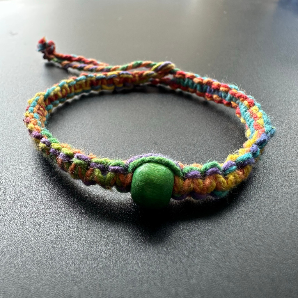 สร้อยข้อมือถักเนปาล Hippie Bohemian สำหรับทั้งผู้ชายและผู้หญิง เครื่องประดับคู่_star_