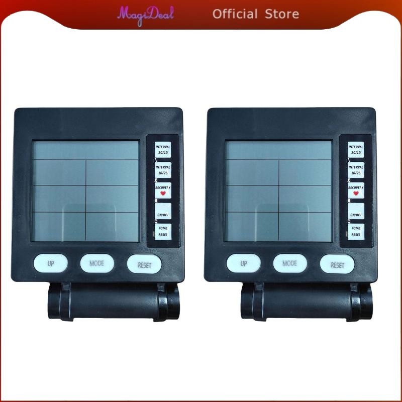 MagiDeal Compact Rowing Machine Display Unit พร้อม Bluetooth สําหรับกิจกรรมฟิตเนส