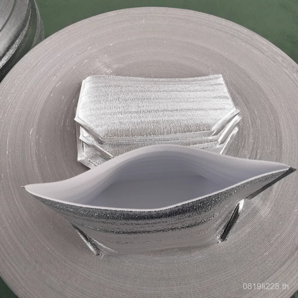 Pizza Express อลูมิเนียมฟอยล์แบบใช้แล้วทิ้งกระเป๋าฉนวนกันความร้อนสามมิติ Fresh-Keeping Bag สามมิติ I