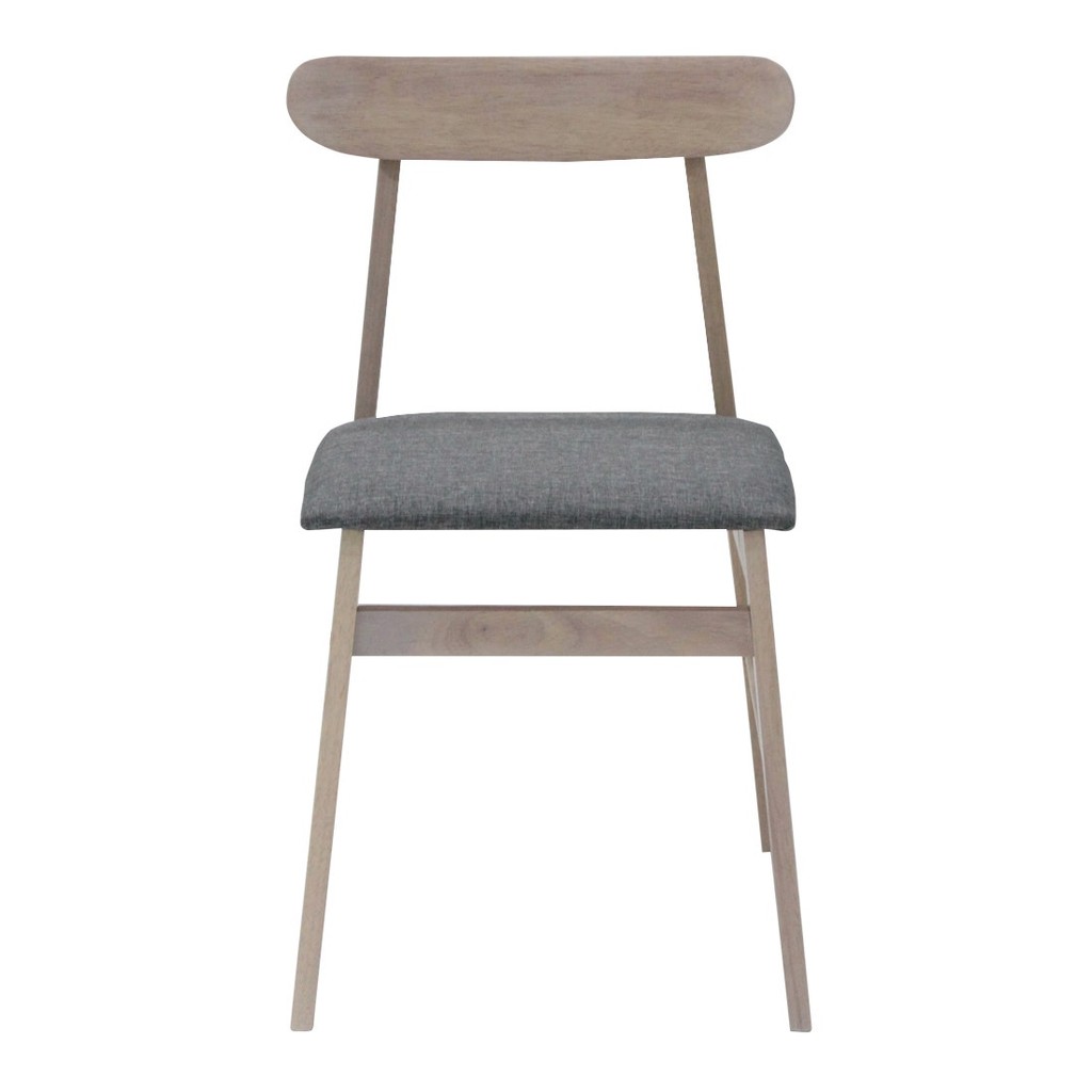 SB Design Square เก้าอี้ไม้เบาะผ้า รุ่น Leginal สีเทา (46x50x75 ซม.) แบรนด์ KONCEPT FURNITURE