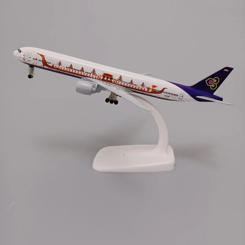 Koleksi Kapal Terbang Diecast Peสวัสดิ์ 19 ซม.Dragon Boat Airlines Boe B777 รุ่นล้อเครื่องบินของเล่น