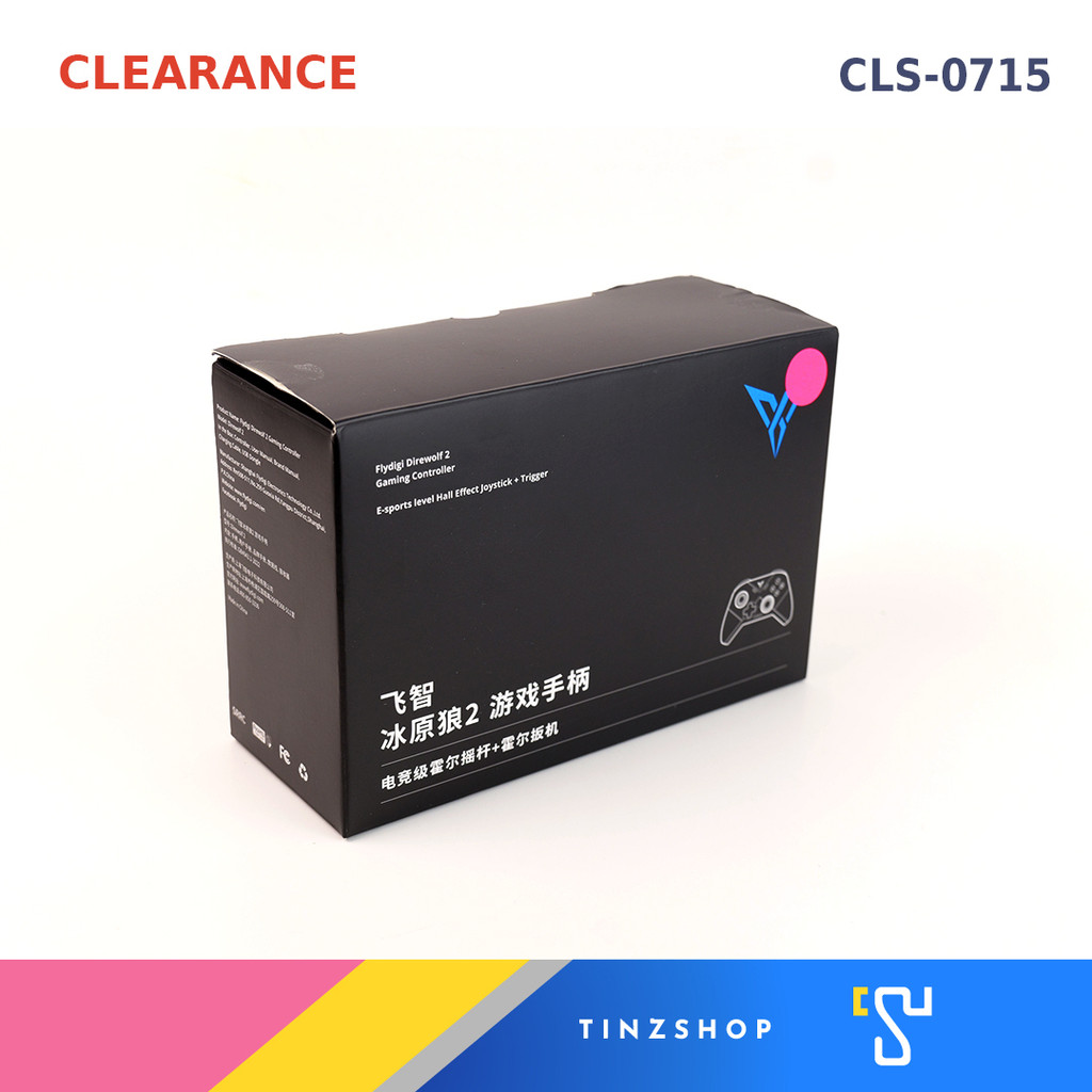 [Clearance] CLS-0715 Joy Flydigi Direwolf 2 Gaming Controller PC Windows, Nintendo Switch, Android, 