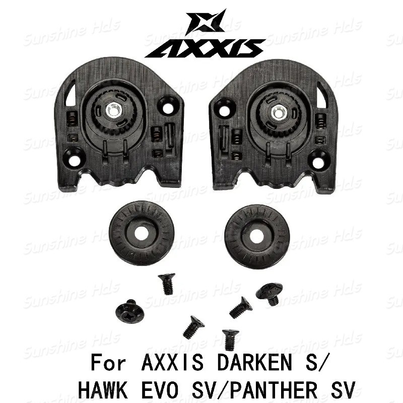 อุปกรณ์เสริมฐานโล่หมวกกันน็อคสําหรับชิ้นส่วนกลไก AXXIS DARKEN S PANTHER SV HAWK EVO SV หมวกกันน็อค a
