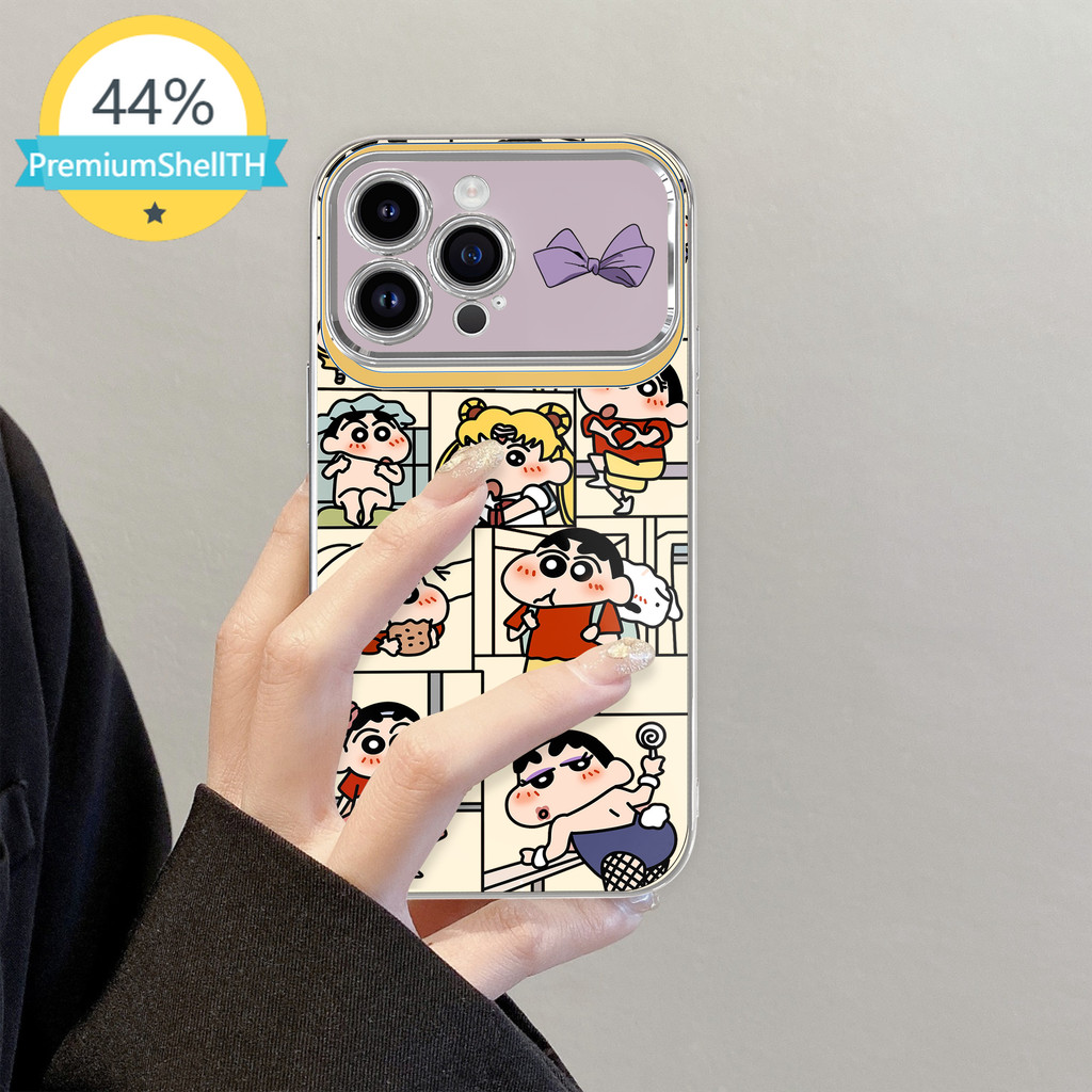 เข้ากันได้กับ ไอโฟน 11 ไอโฟน 13 14  ไอโฟน 15 Pro Max ไอโฟน 16 Pro Max เคสโทรศัพท์นุ่มน่ารัก WS6DSC02