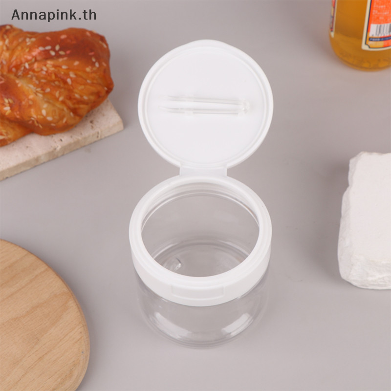 Annapink.th Face Cream Jar 280ml ขวดเปล่า Palstic Facial Mask ปากกว้าง Flap Bottle เครื่องสําอางขวดรีฟิล Skincare EN
