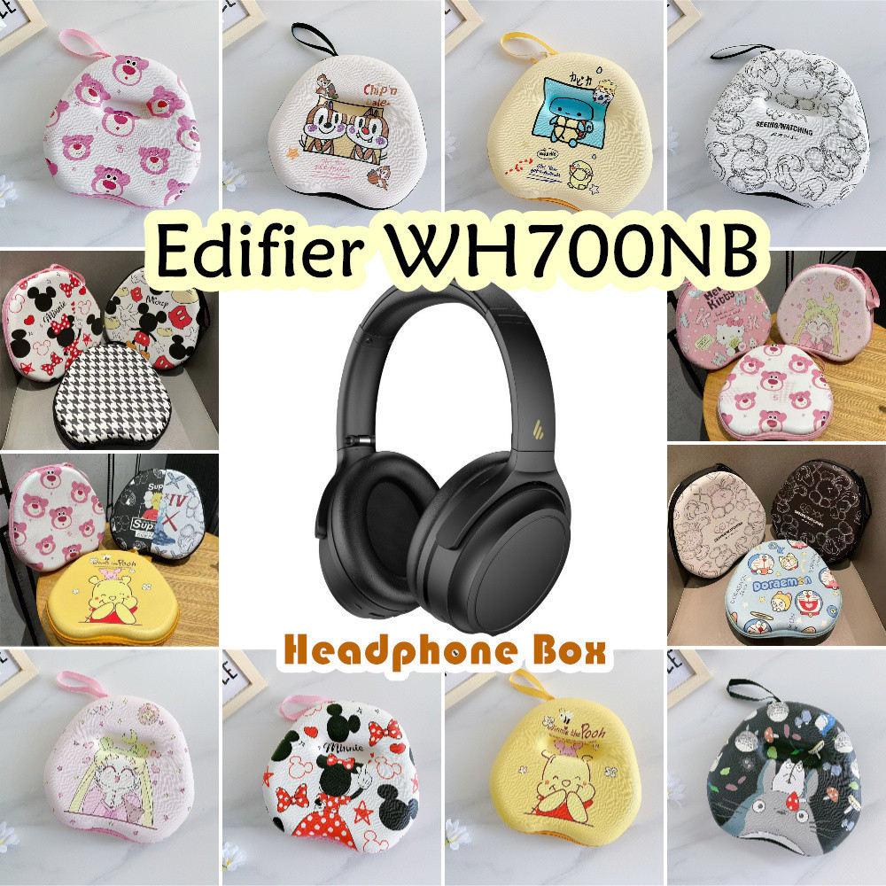 ขายร้อน สําหรับ Edifier WH700NB เคสหูฟังการ์ตูนสร้างสรรค์ชุดหูฟังกระเป๋าเก็บปลอกกล่อง