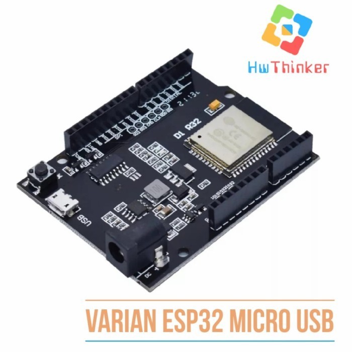 DS99 Wemos ESP32 4MB แฟลช UNO D1 R32 WiFi และ Bluetooth สําหรับ ARDUINO IDE - ESP32 MicroUSB