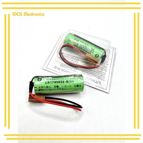 ราคาถูก! CR17450SE-R 3V   แบตเตอรี่ SANYO ของแท้!! cr17450 battery ส่งของทุกวัน