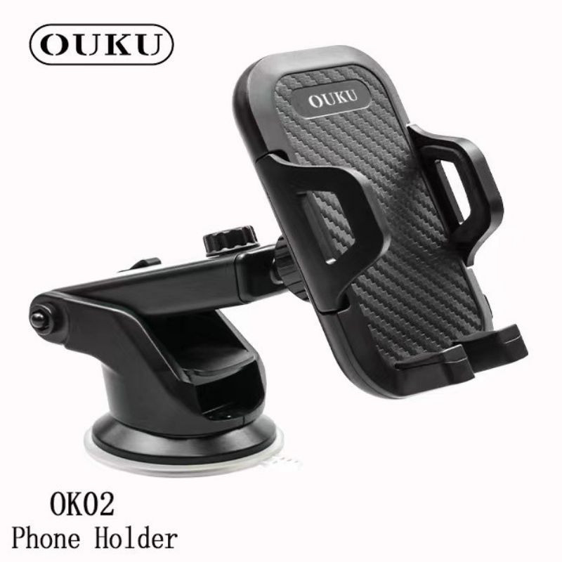 ที่จับโทรศัพท์ OUKU OK02 ที่วางโทรศัพท์ ที่ยึดโทรศัพท์แบบปรับได้ ที่วางโทรศัพท์มือถือในรถยนต์ Mobile
