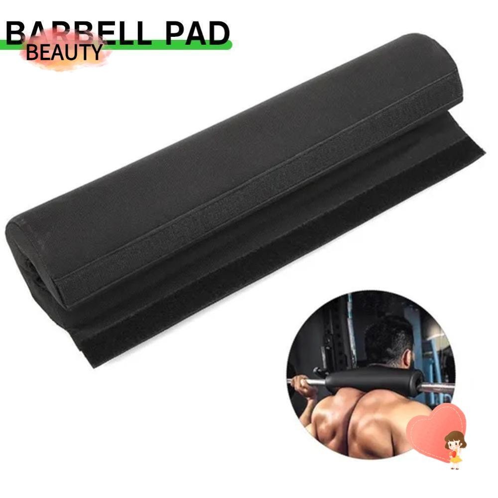 Beauty Barbell แผ่นรองไหล่, ผ้า 42D ป้องกันไหล่ Barbell Pad, อุปกรณ์ป้องกันคอ Pearl โฟมซับ Self-กาวคอ Buttock Push