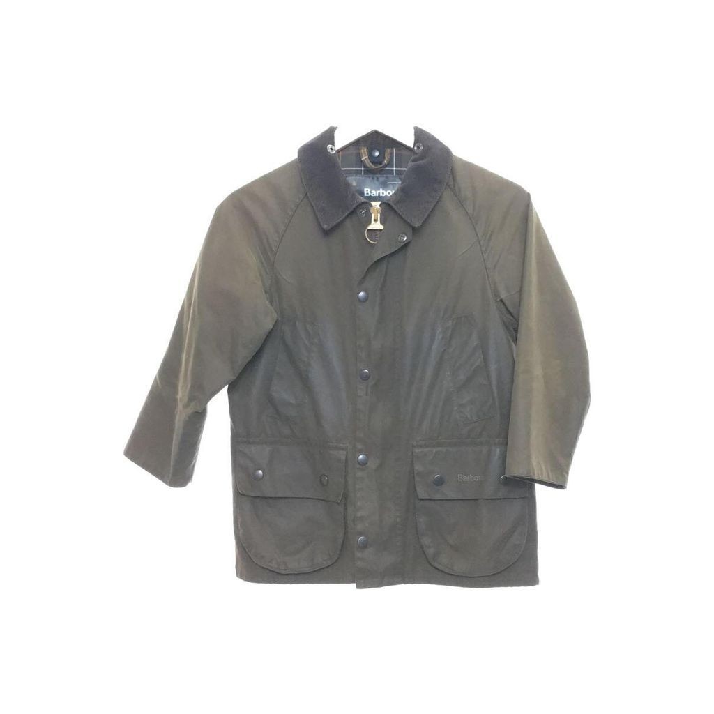 Barbour Kids Jacket M Cotton Khaki CLASSIC BEAUFORT Direct from Japan Secondhand 2343170374976