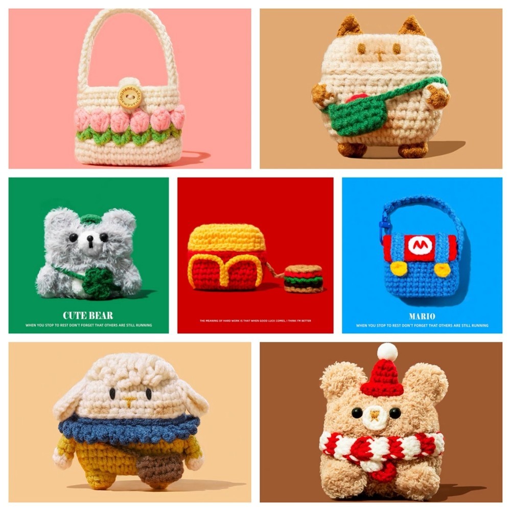 เคสแบบพกพาแบบนุ่มการ์ตูนสร้างสรรค์สําหรับ Beats Studio Buds Plus Plush Red Skin หูฟังปลอก Beats Stud