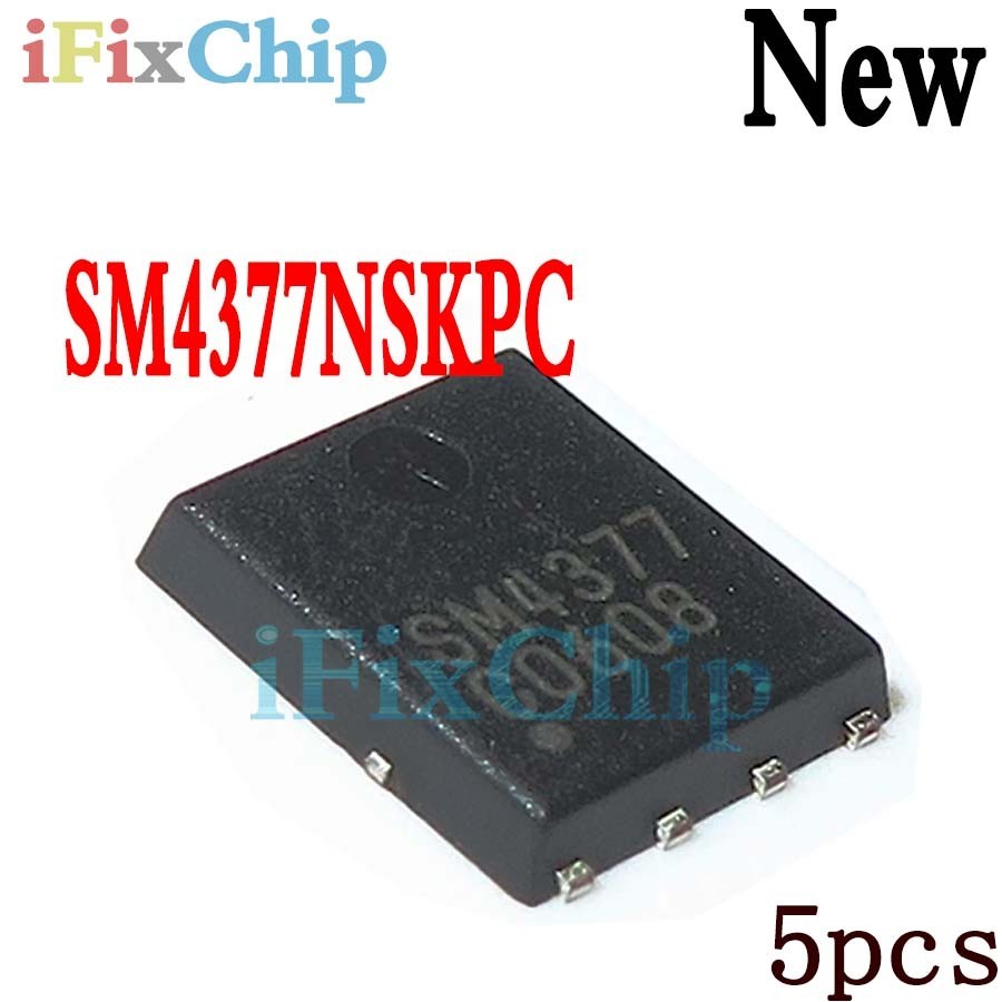 ชิ้นส่วนอิเล็กทรอนิกส์ SM4377 SM4377NSKPC SM4377NSKPC-TRG QFN-8 จํานวน 5 ชิ้น