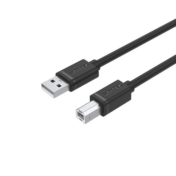 UNITEK USB Cable แท้ 100% USB2.0 Printer AM/BM สายปริ้นเตอร์ 1.8/3M/5M/10M เมตร