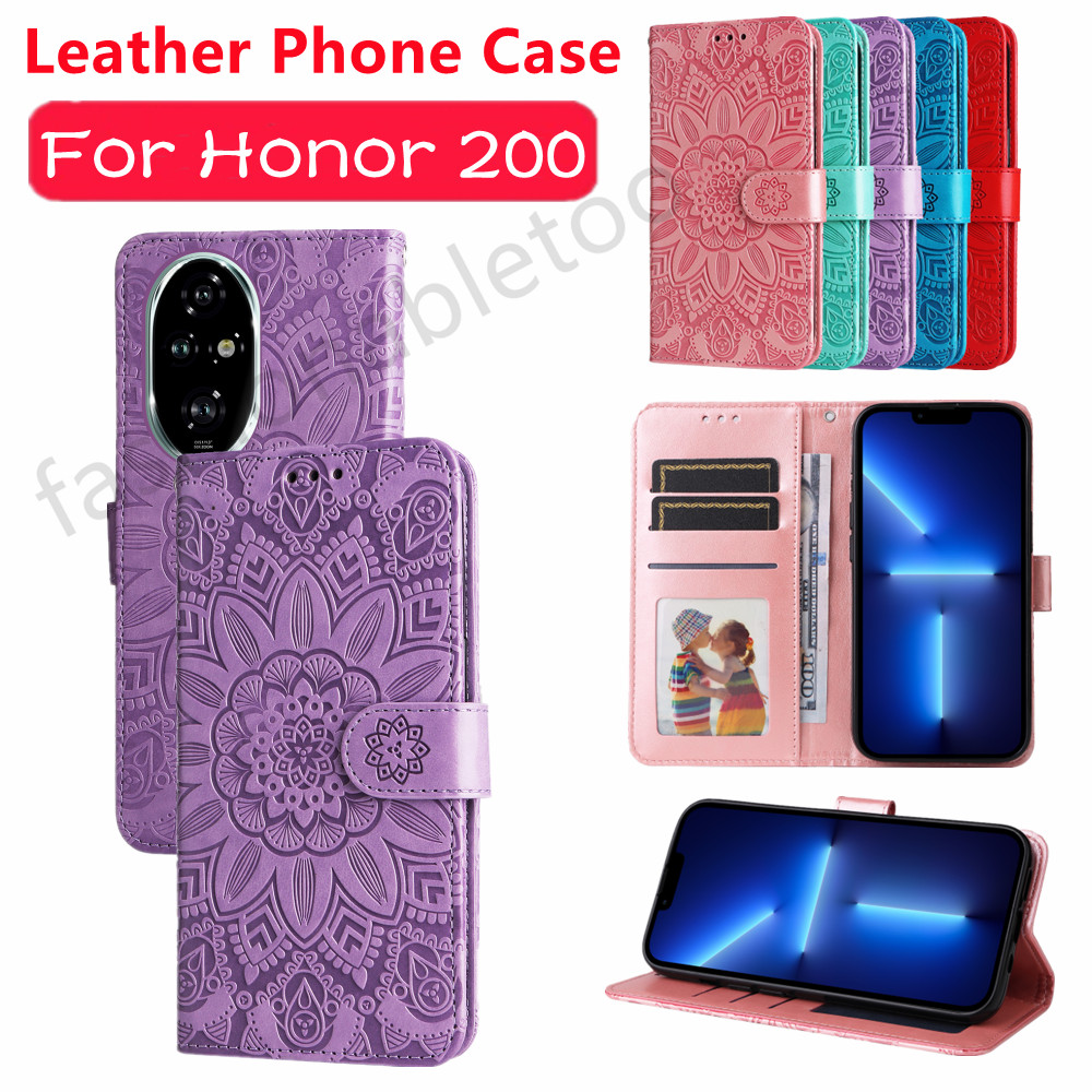 เคสโทรศัพท์หนังสําหรับ Honor 200 pro Lite สมาร์ท 200pro 200Lite 200Smart Honor200 pro Honor200pro Ho