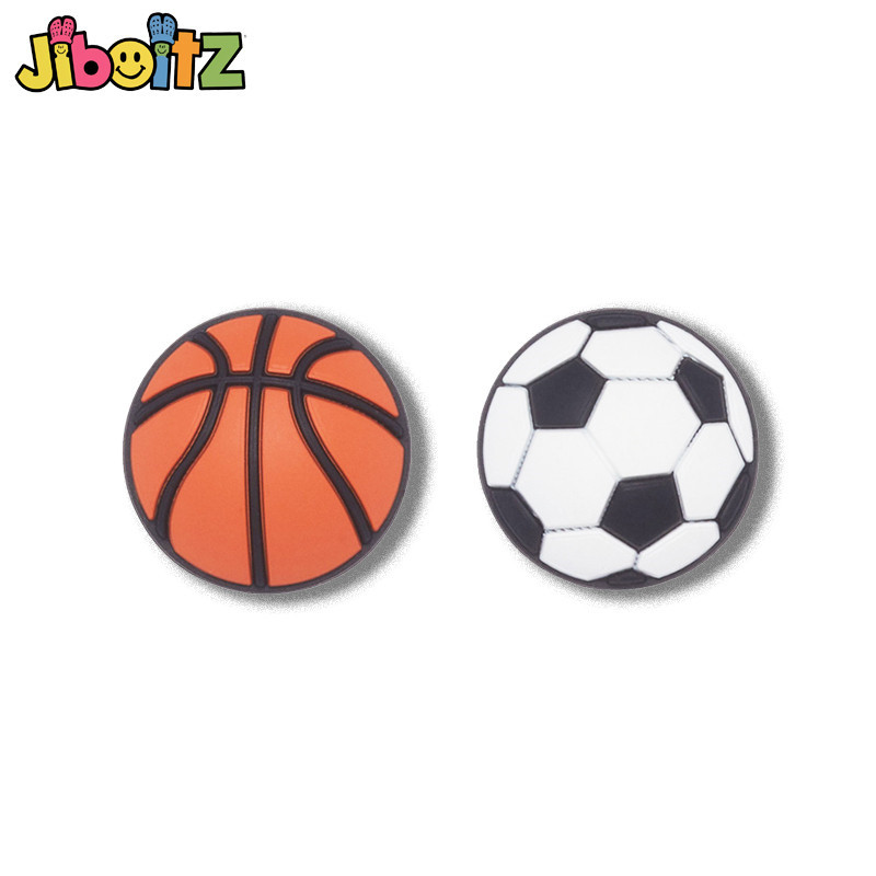 Jibbitz crocs charms Shoe Buckle Football Basketball Hole Shoes Accessories