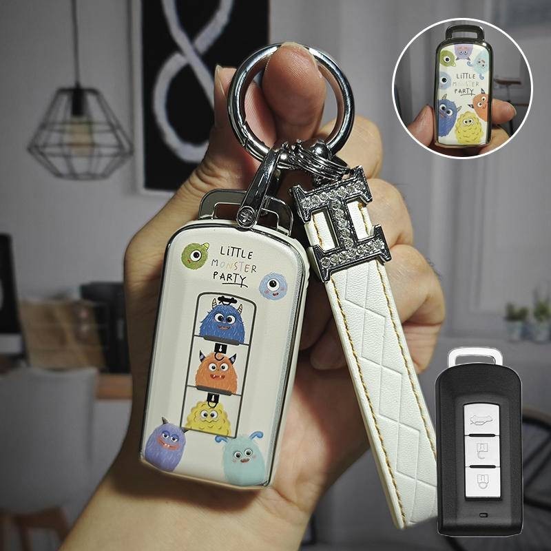 เคสรีโมท Mitsubishi outlander xpander Attrage focus eclipse Pajro sport xforce triton Attrage lancer ex 2011 เคสกุญแจรถยนต์ เคสกุญแจรีโมทรถยนต์ - รูปที่ 4