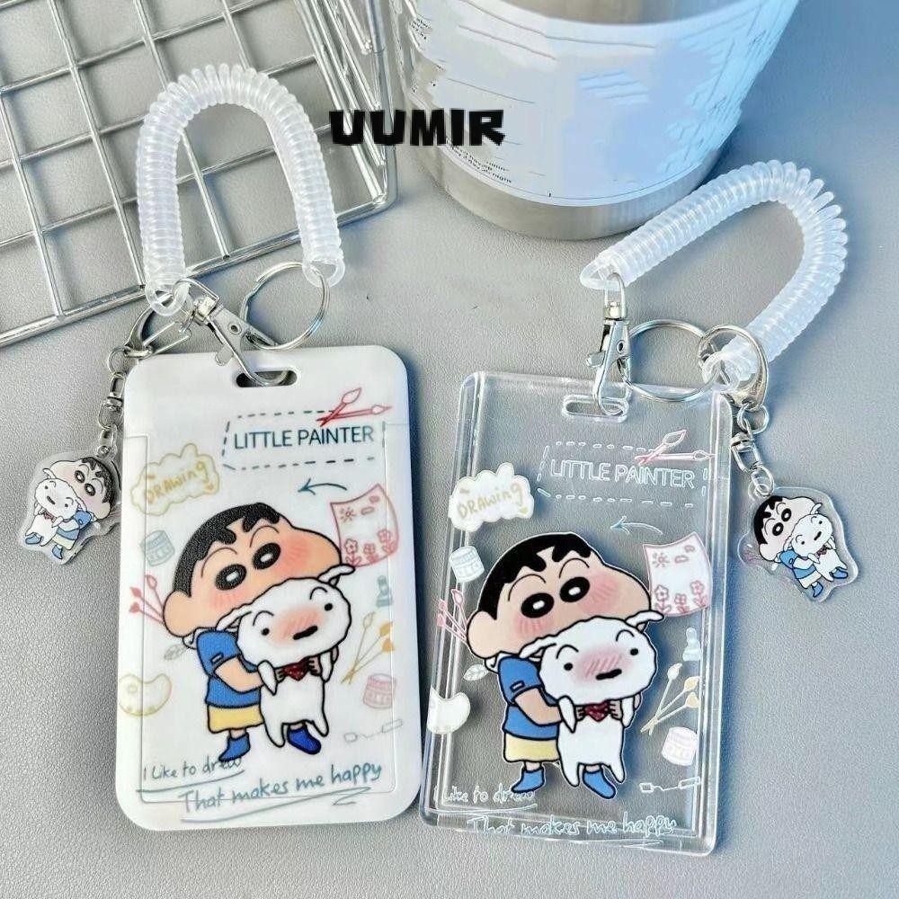 UUMIR พวงกุญแจห้อยกระเป๋า,ที่ใส่บัตร รหัส ผู้หญิงน่ารัก,นามบัตรแฟชั่นผู้ถือบัตรนักเรียนสร้างสรรค์รถบัสบัตรประตูแขน