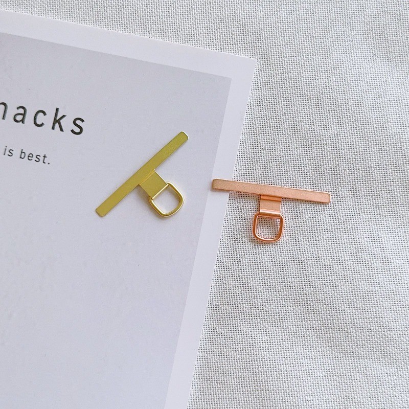 สแตนเลสแขวนคลิปการ์ดบางเฉียบโทรศัพท์มือถือเชือกเส้นเล็กป้องกันการสูญหายโลหะสลิงชิ้นแพทช์ - รูปที่ 5