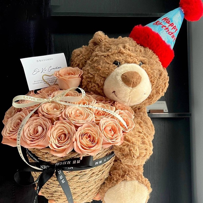 น่ารัก ตุ๊กตาหมี ขนนิ่ม 35 ซม ตุ๊กตาหมีน่ารัก  Teddy Bear ของขวัญรับปริญญา ของขวัญปัจฉิม