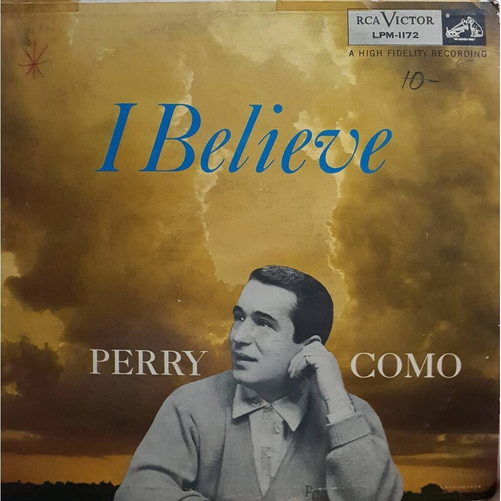 LP, Vinyl, Perry Como – I Believe (1956s)