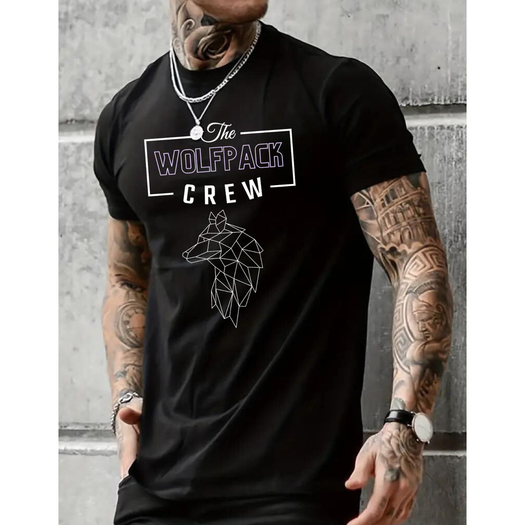 Bachelor Party Tshirt Group Wolfpack Crew ดื่มเบียร์แต่งงาน