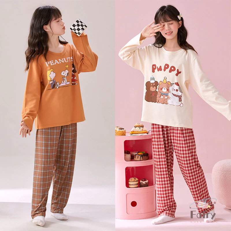 FAIRY_BABYชุดนอนเด็กผู้หญิง 10 ขวบ ชุดนอน sanrio ชุดนอนเด็กโต ผู้หญิง 12 15 ปี ชุดนอน snoopy ชุดนอนแม่ลูก ชุดนอนเด็กแขนยาว ชุดนอนเด็กผ้าคอตตอนนิ่ม ชุดนอนแคร์แบร์ ชุดนอนเด็กเล็ก ชุดนอนคู่แม่ลูก ชุดนอนคอกลม ชุดนอน แคร์แบร์ เด็ก ชุดนอนเด็กหญิง ชุดนอนเด็ก thumbnail 8