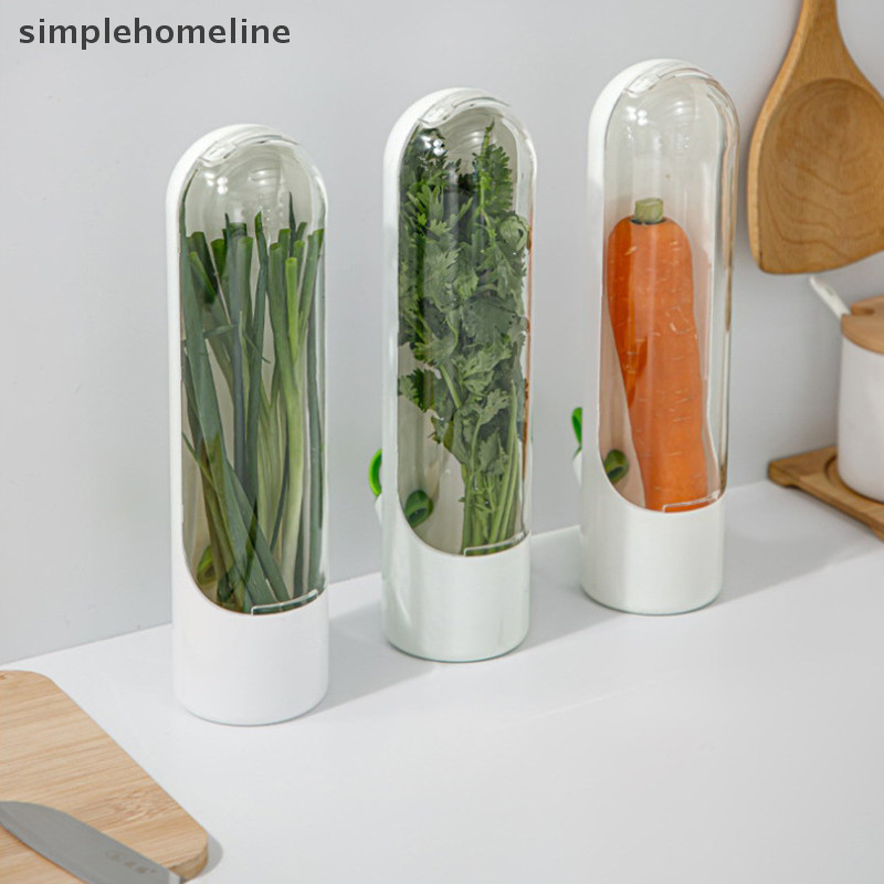 [simplehomeline] 1 แพ็คขวดถนอมสมุนไพรสดสมุนไพรขวดถนอมอาหารสมุนไพรภาชนะเก็บสดอุปกรณ์ครัวสต็อกใหม่